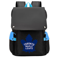 Toronto Maple Leafs Hockey Team School Backpack Oxford Laptop Bag