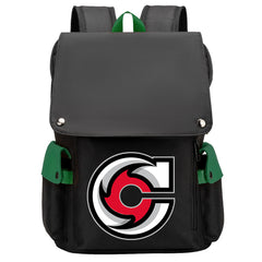 Cincinnati Cyclones Hockey Team School Backpack Oxford Laptop Bag