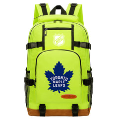 Toronto Maple Leafs Hockey League  Waterproof Backpack School Notebook Travel Bag