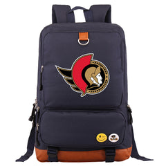 Ottawa Senators Hockey Team Proof Backpack NoteBook Laptop School Bag