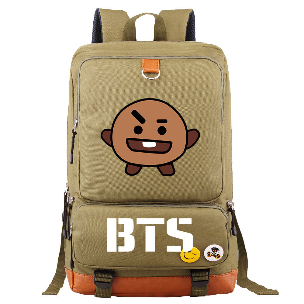 BTS Shooky Proof Backpack NoteBook Laptop School Bag
