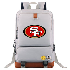 San Francisco 49ers Football Team Rugby Proof Backpack NoteBook Laptop School Bag
