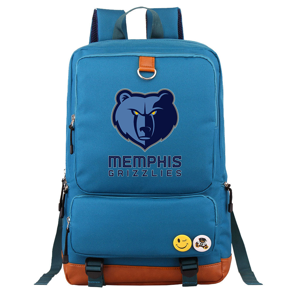 Memphis Grizzlies Water Proof Backpack NoteBook Laptop School Bag