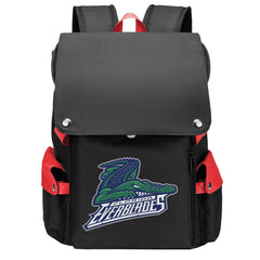 Florida Everblades Hockey Team School Backpack Oxford Laptop Bag