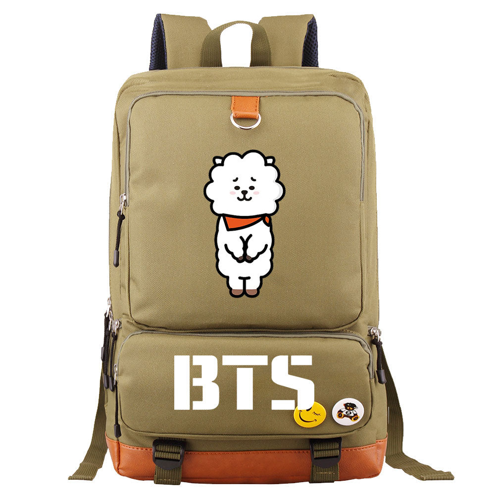 BTS RJ Proof Backpack NoteBook Laptop School Bag