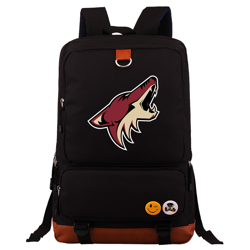 Arizona Coyotes Hockey Team Proof Backpack NoteBook Laptop School Bag