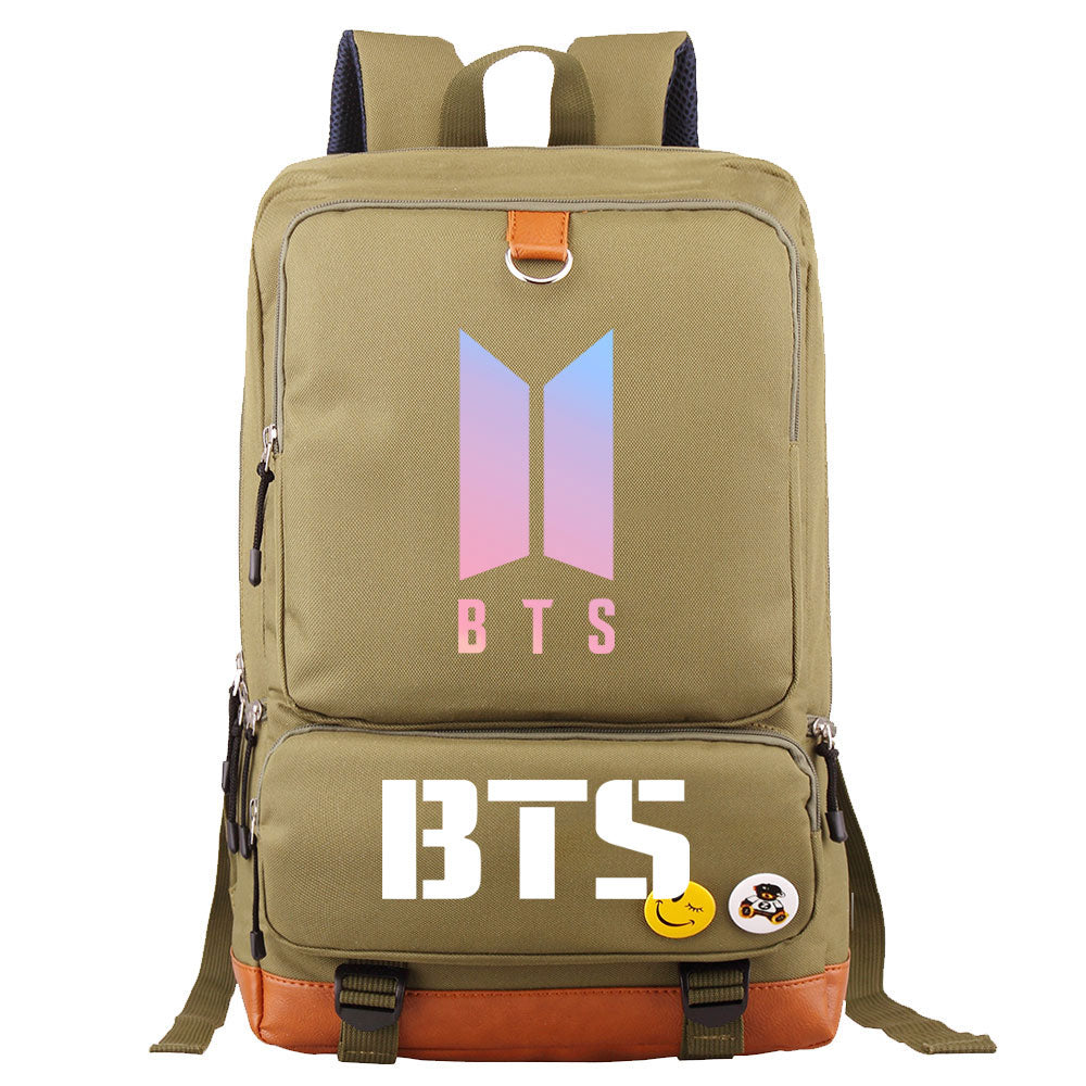 BTS Proof Backpack NoteBook Laptop School Bag
