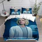Halo 2 Cosplay Bedding Set Duvet Cover Pillowcases Halloween Home Decor