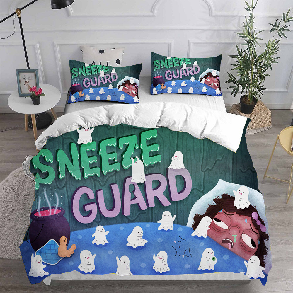 Summer Camp Island Cosplay Bedding Set Duvet Cover Pillowcases Halloween Home Decor