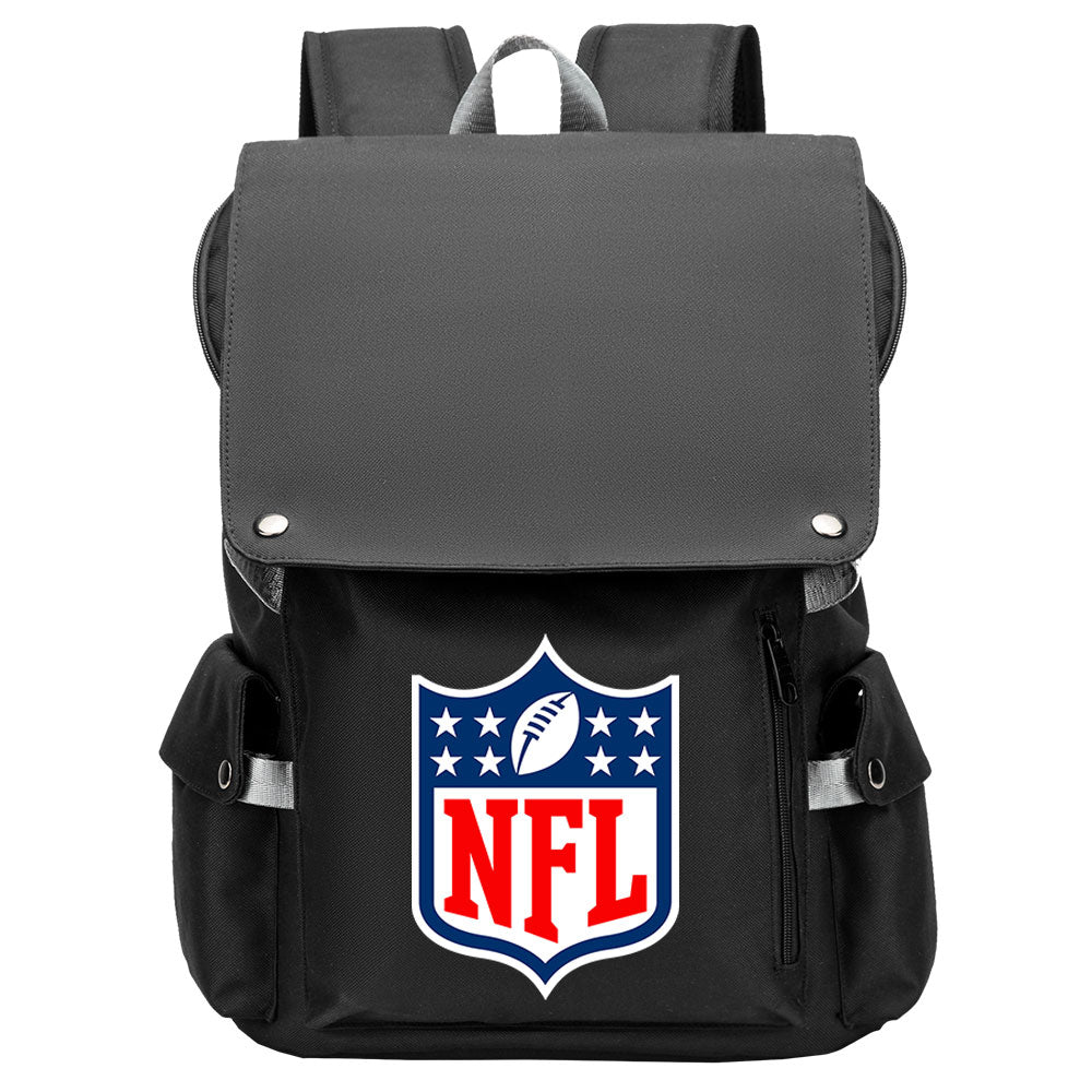 Football Team Rugby Laptop Backpack Oxford School Bag