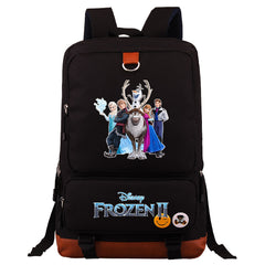 Frozen Elsa Anna Proof Backpack NoteBook Laptop School Bag