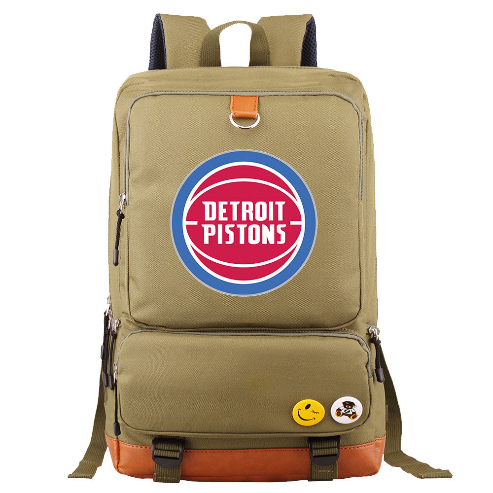 Detroit Pistons Water Proof Backpack NoteBook Laptop School Bag
