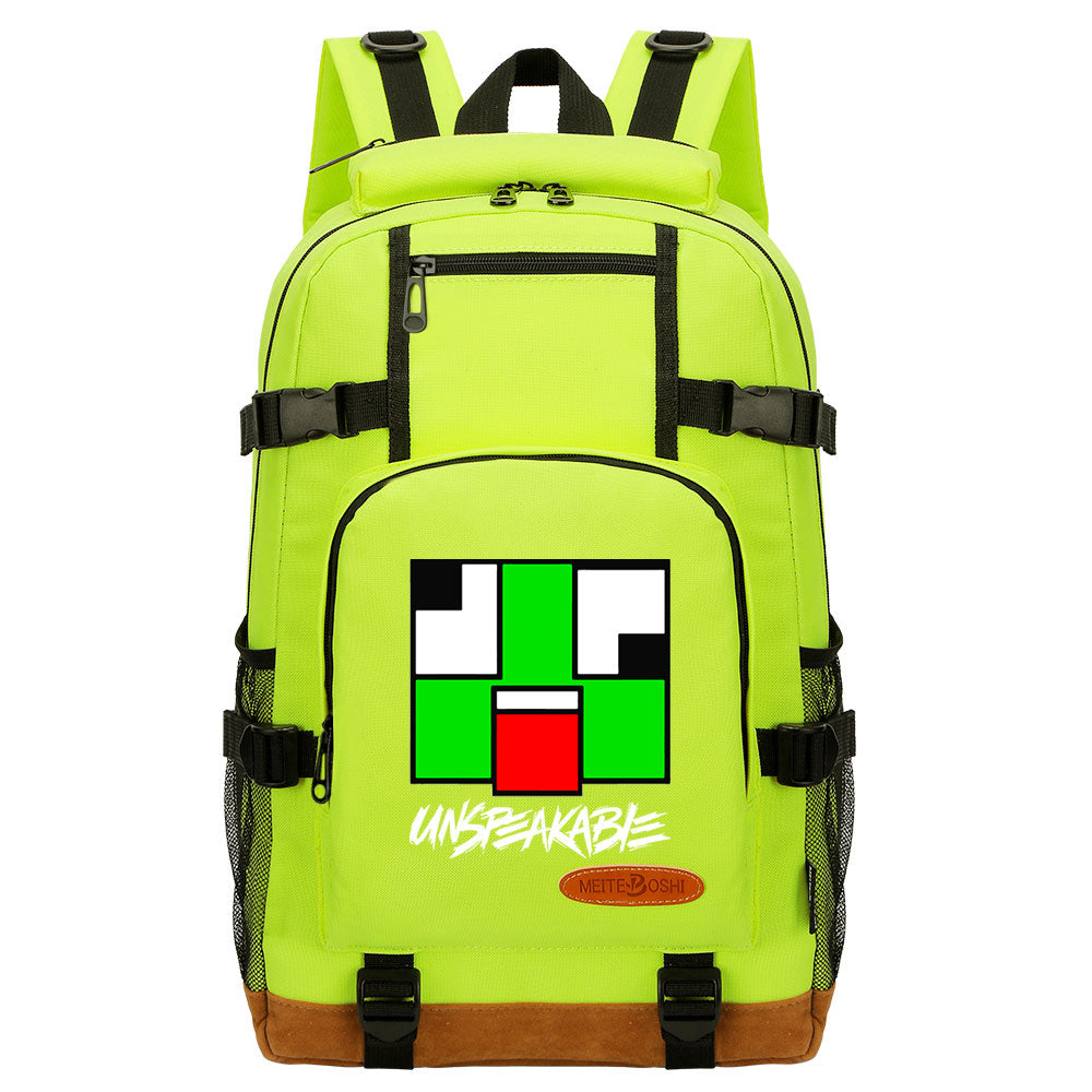 Game Unspeakable Frog Waterproof Backpack School Notebook Travel Bag