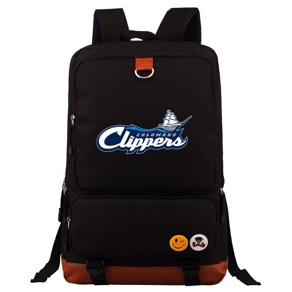 Columbus Clippers Water Proof Backpack NoteBook Laptop School Bag