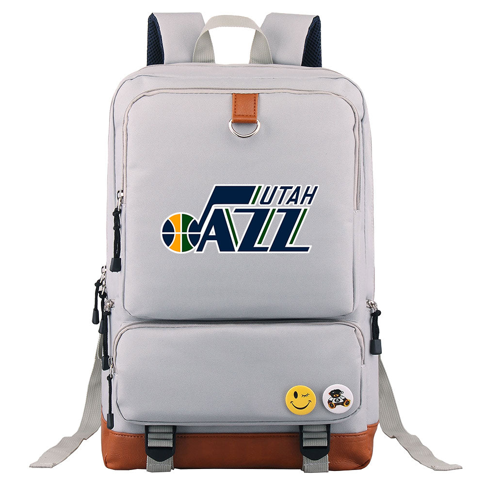 Utah Jazz Water Proof Backpack NoteBook Laptop School Bag