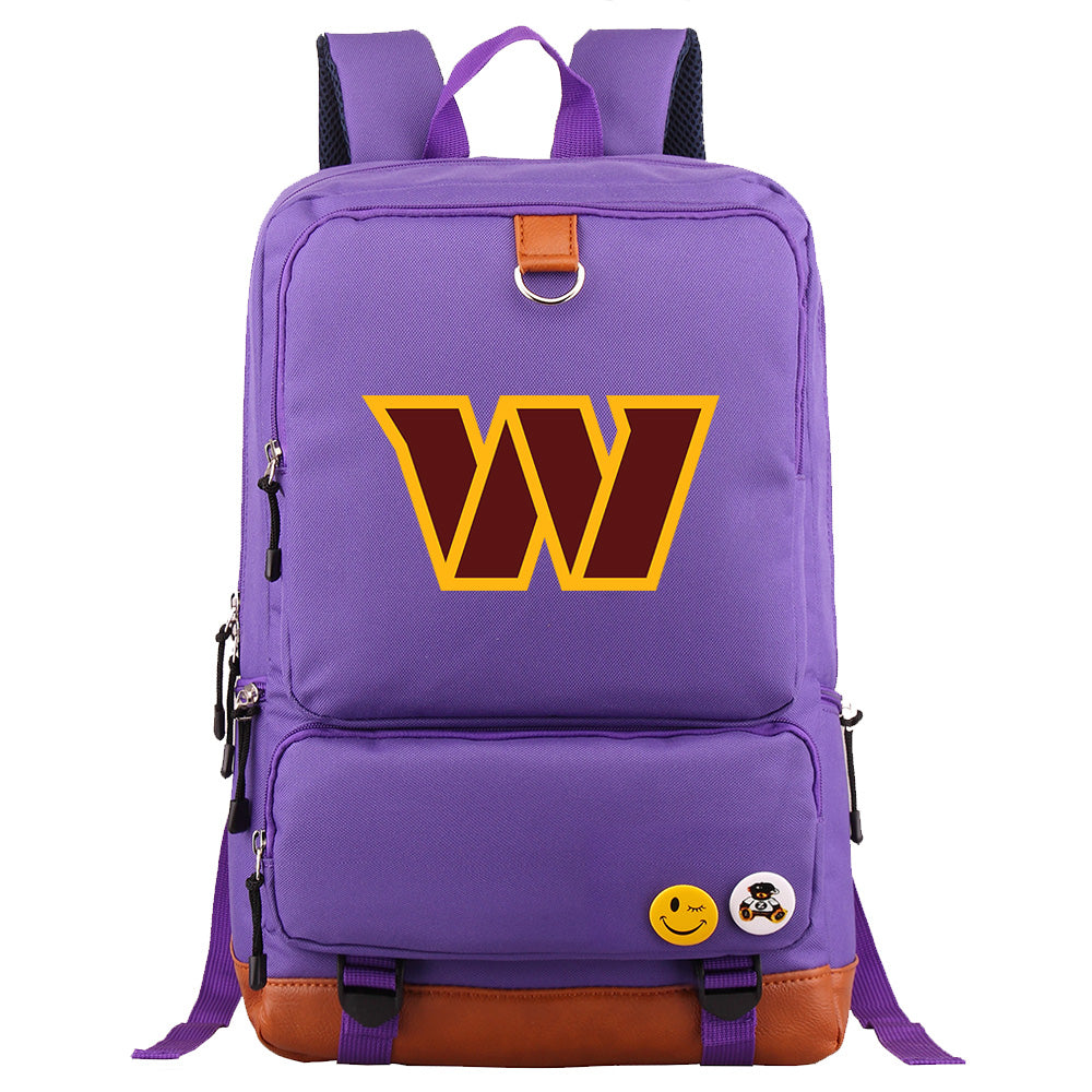 Washington Commanders Football Team Rugby Proof Backpack NoteBook Laptop School Bag