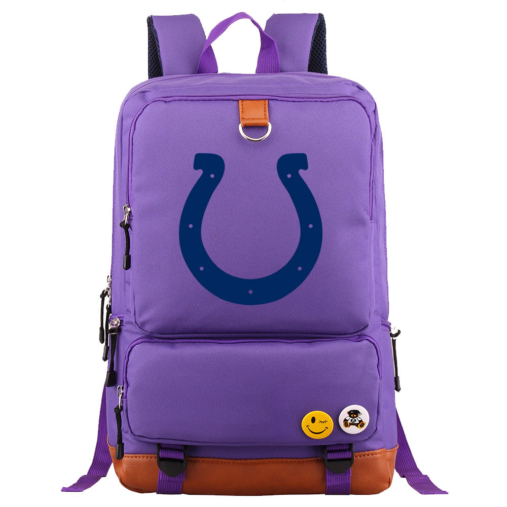 Indianapolis Colts Football Team Rugby Proof Backpack NoteBook Laptop School Bag