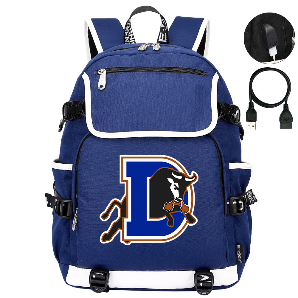 Durham Bulls Backpack School Notebook Travel Bags