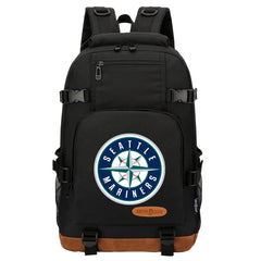 Seattle Mariners Waterproof Backpack School Notebook Travel Bag