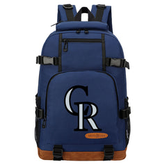 Colorado Rockies Waterproof Backpack School Notebook Travel Bag