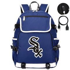 Chicago White Sox Backpack School Notebook Travel Bags