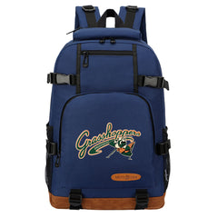 Greensboro Grasshoppers Waterproof Backpack School Notebook Travel Bag