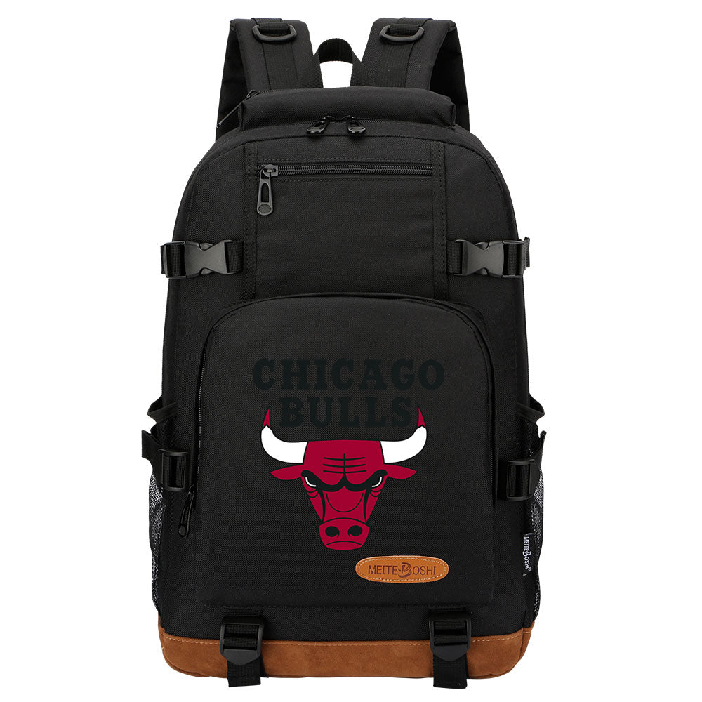 Chicago Bulls Waterproof Backpack School Notebook Travel Bag
