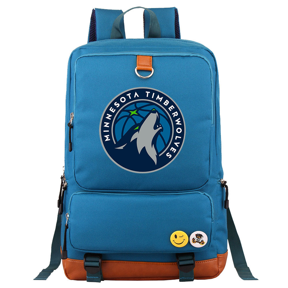 Minnesota Timberwolves Water Proof Backpack NoteBook Laptop School Bag