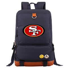San Francisco 49ers Football Team Rugby Proof Backpack NoteBook Laptop School Bag