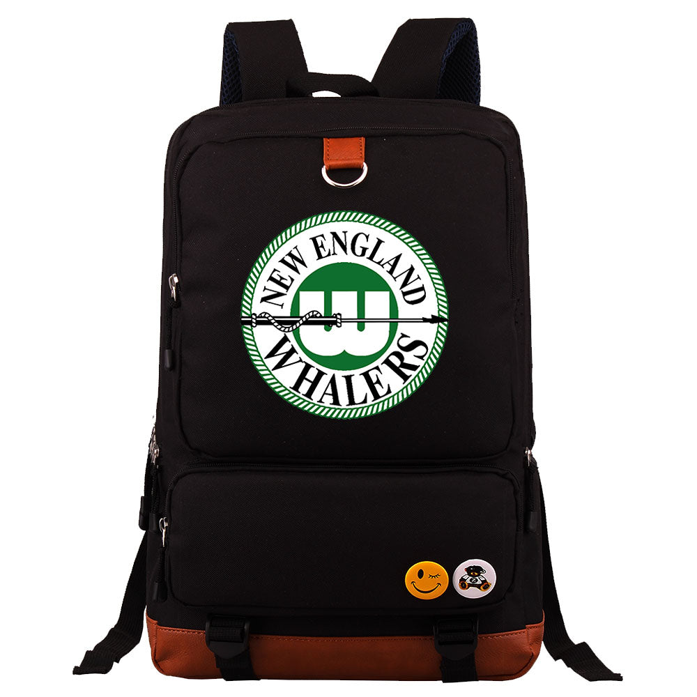 New England Whalers Proof Backpack NoteBook Laptop School Bag