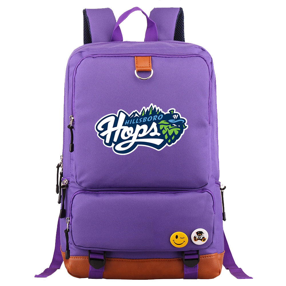 Hillsboro Hops Water Proof Backpack NoteBook Laptop School Bag