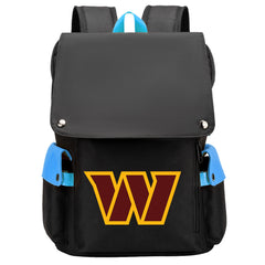 Washington Commanders Football Team Rugby Laptop Backpack Oxford School Bag