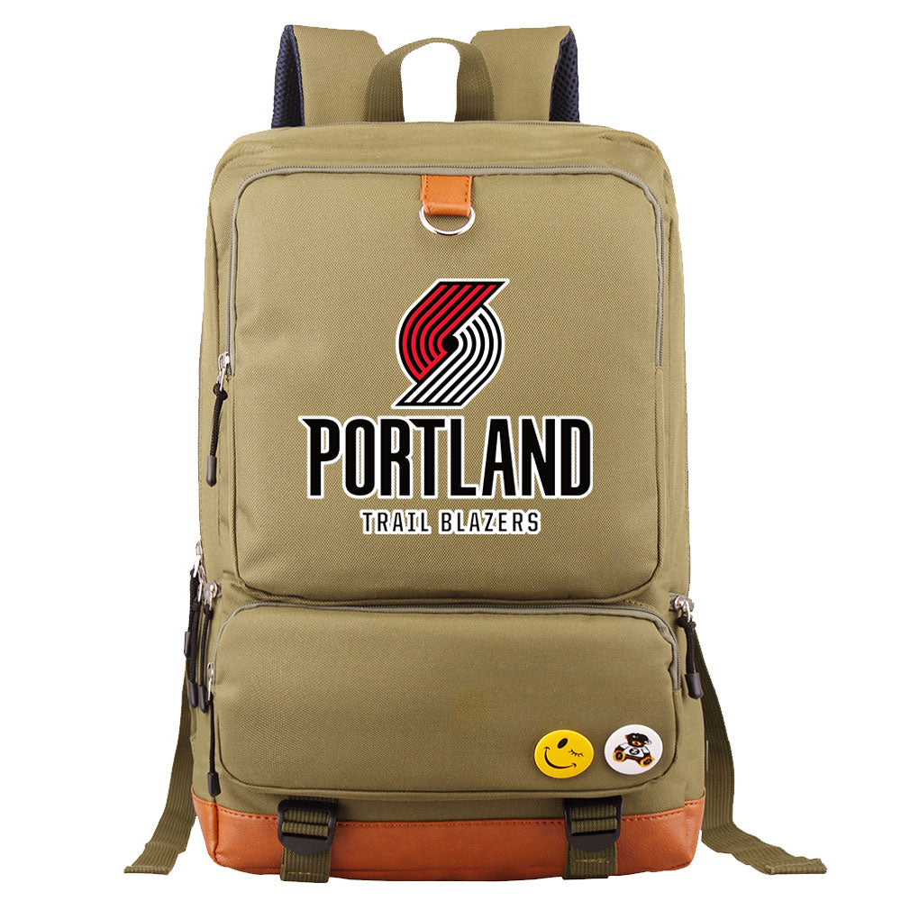 Portland Trail Blazers Water Proof Backpack NoteBook Laptop School Bag