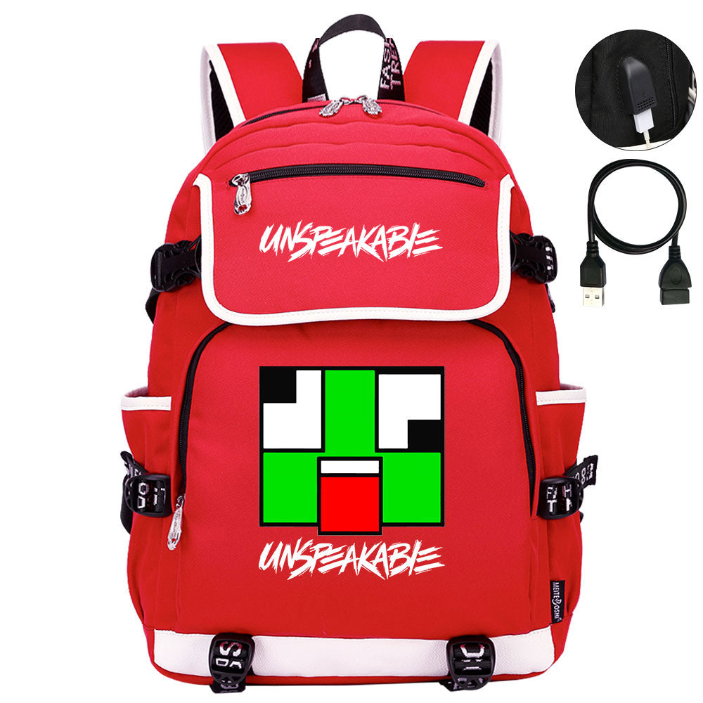 Game Unspeakable Backpack School Notebook Travel Bags
