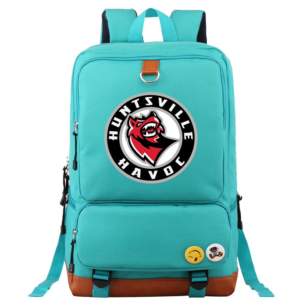 Huntsville Havoc Hockey Team Proof Backpack NoteBook Laptop School Bag