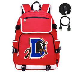 Durham Bulls Backpack School Notebook Travel Bags