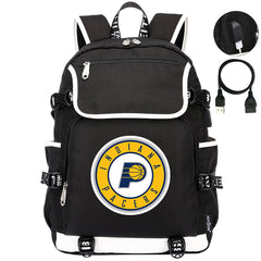 Indiana Pacers Backpack School Notebook Travel Bags