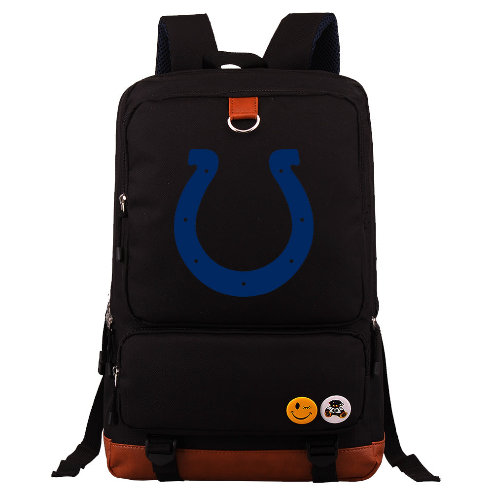 Indianapolis Colts Football Team Rugby Proof Backpack NoteBook Laptop School Bag