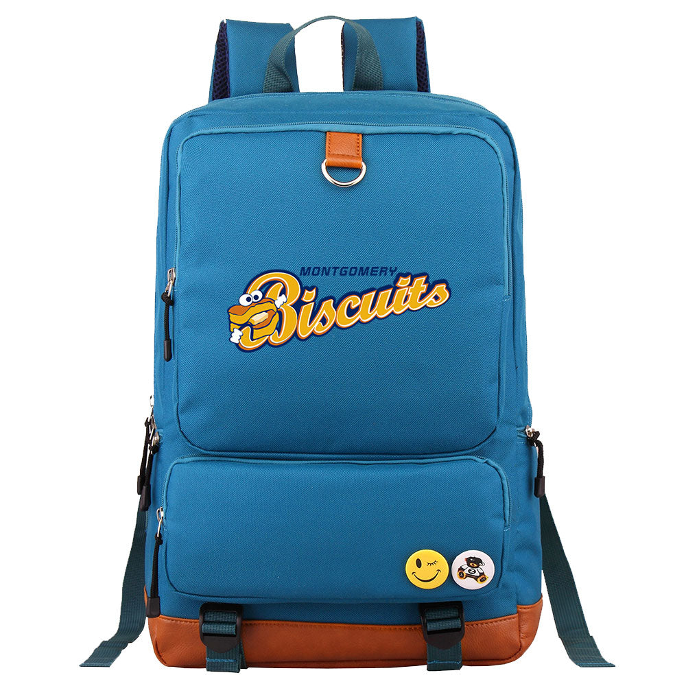Montgomery Biscuits Proof Backpack NoteBook Laptop School Bag