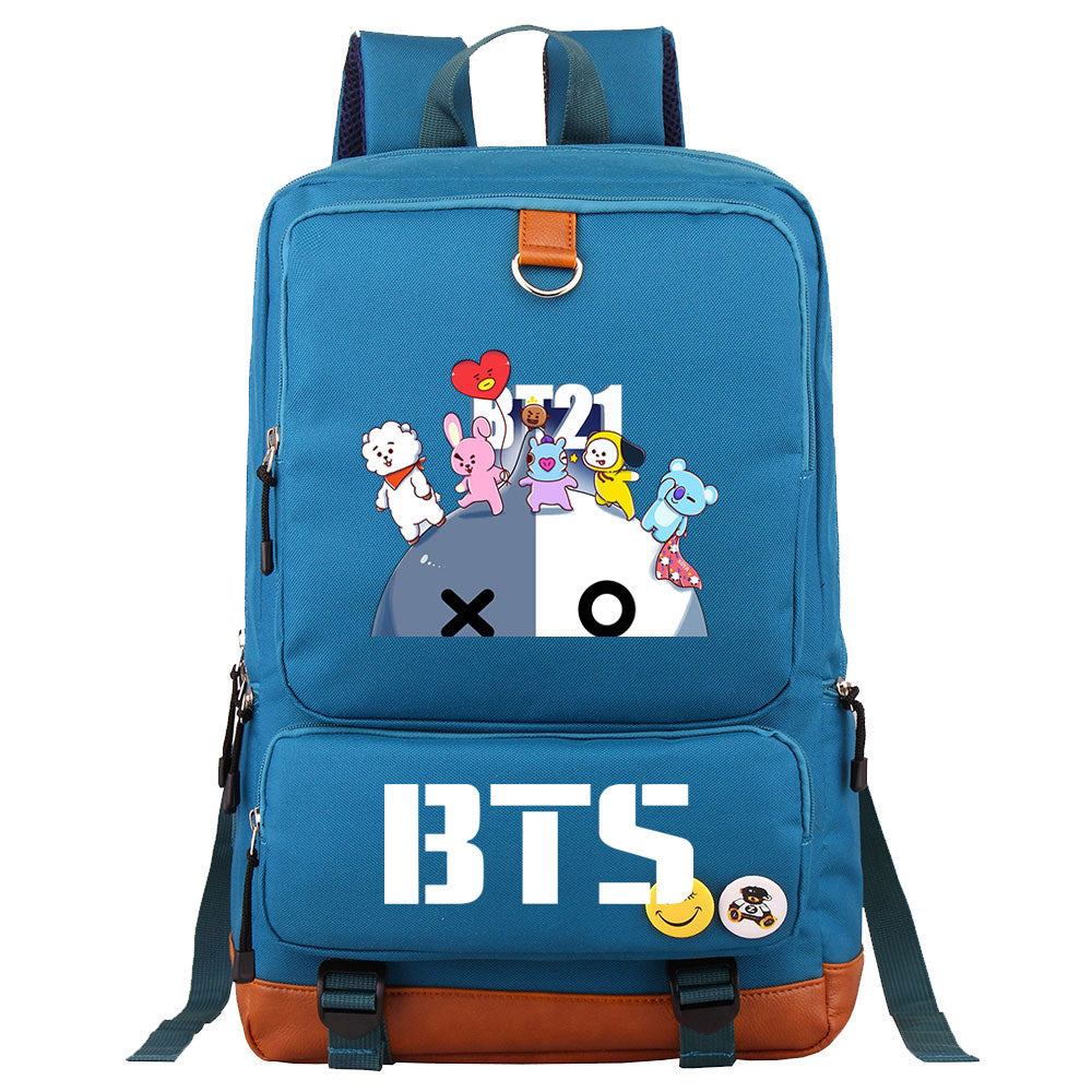 BTS VAN Proof Backpack NoteBook Laptop School Bag