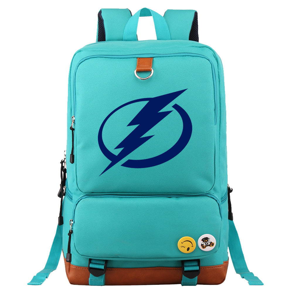 Tampa Bay Lightning Hockey Team Proof Backpack NoteBook Laptop School Bag