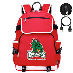 Dayton Dragons Backpack School Notebook Travel Bags