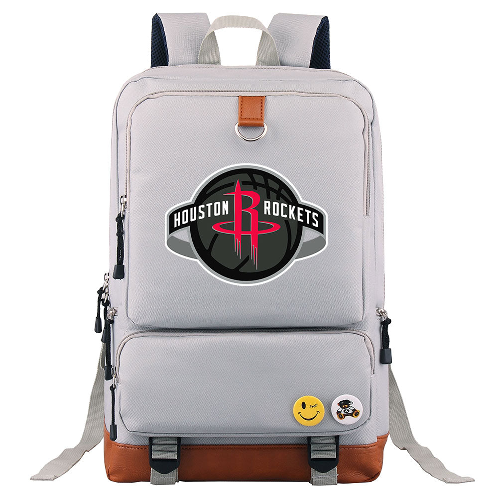 Houston Rockets Water Proof Backpack NoteBook Laptop School Bag
