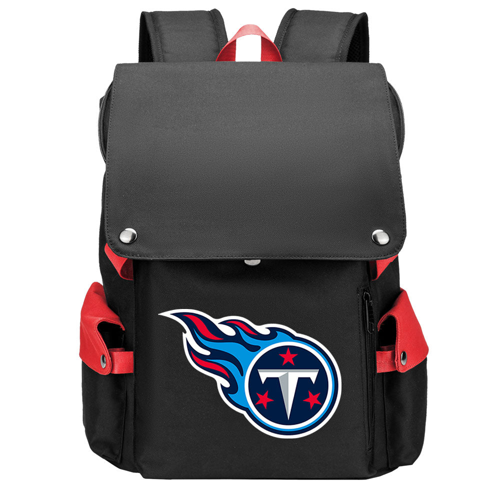 Tennessee Titans Football Team Rugby Laptop Backpack Oxford School Bag