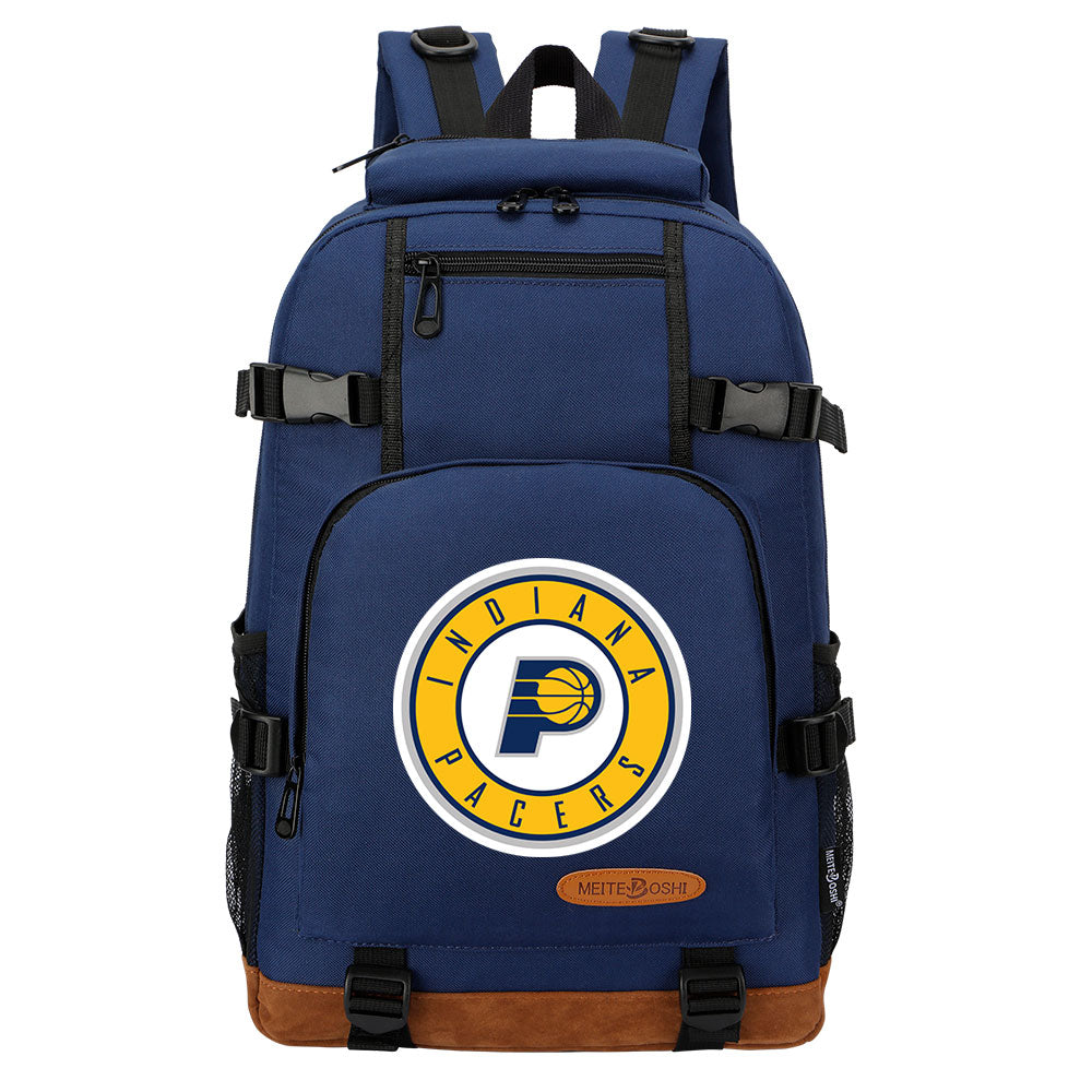 Indiana Pacers Waterproof Backpack School Notebook Travel Bag