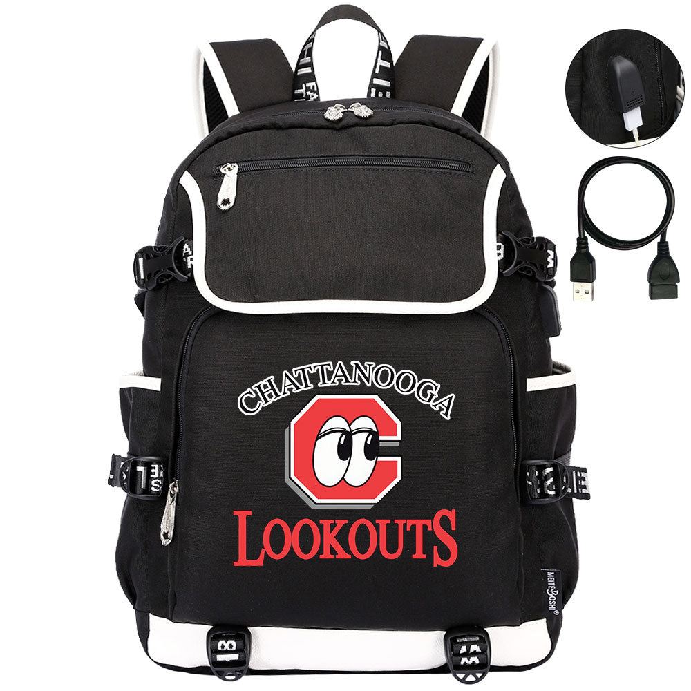 Chattanooga Lookouts Backpack School Notebook Travel Bags