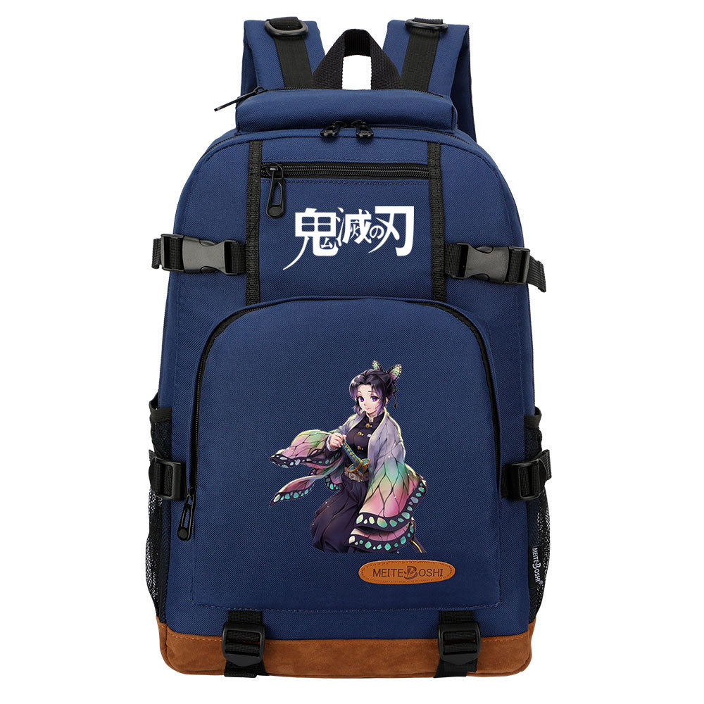 Demon Slayer Kimetsu No Yaiba Waterproof Backpack School Notebook Travel Bag
