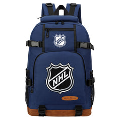 Hockey Team Waterproof Backpack School Notebook Travel Bag