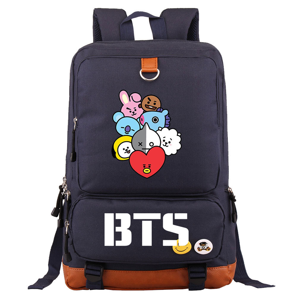 BTS Proof Backpack NoteBook Laptop School Bag