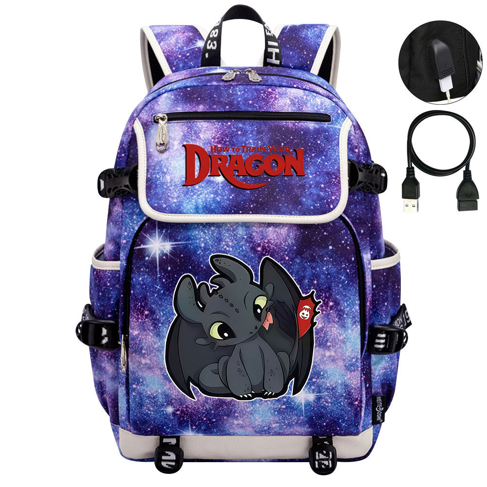How to Train Your Dragon Backpack School Notebook Travel Bags